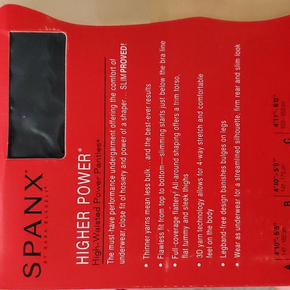 SPANX XL Black High-Waisted Panties - Picture 5 of 5